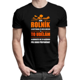 Jsem rolník - pánské tričko s potiskem