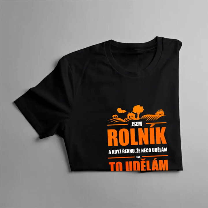 Jsem rolník - pánské tričko s potiskem