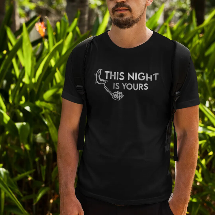 This night is yours -  pánské tričko s motivem seriálu Noční agent