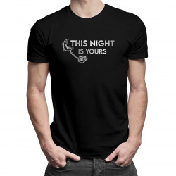This night is yours - pánské tričko s motivem seriálu Noční agent