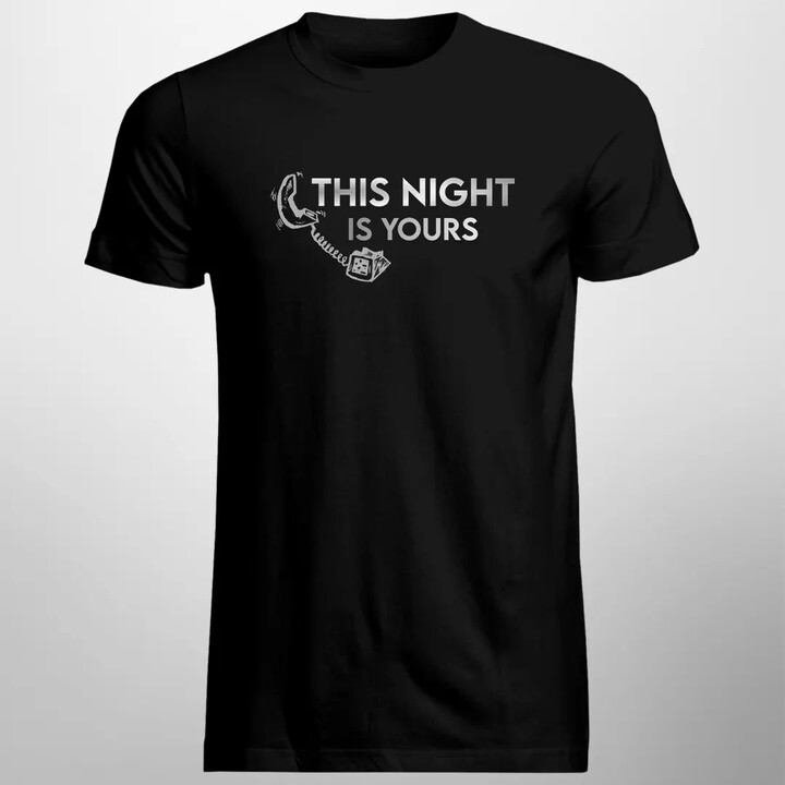 This night is yours -  pánské tričko s motivem seriálu Noční agent