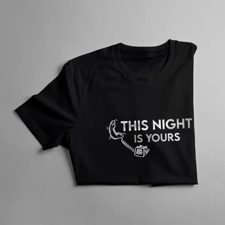 This night is yours -  pánské tričko s motivem seriálu Noční agent