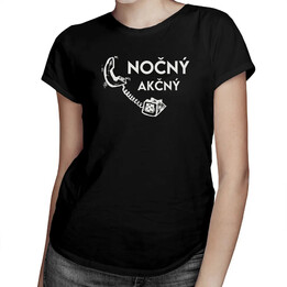 nočný akčný - dámské tričko s motivem seriálu Noční agent