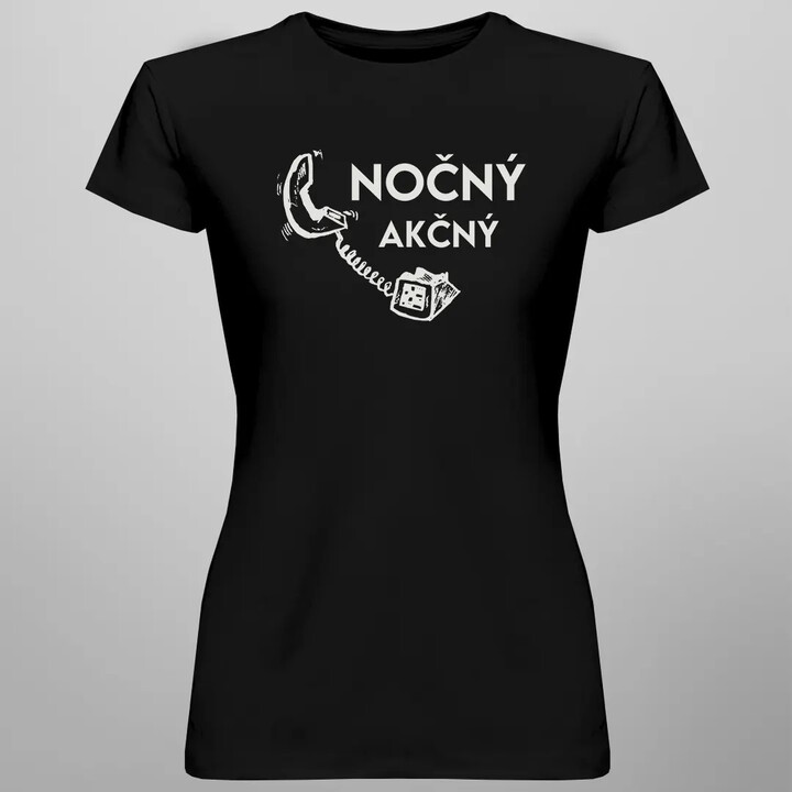 nočný akčný - dámské tričko s motivem seriálu Noční agent