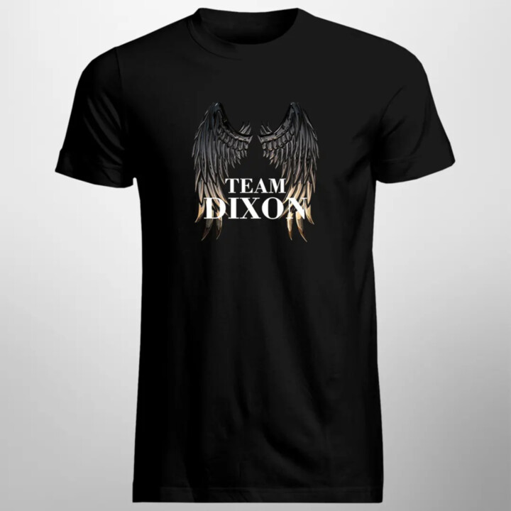 Team Dixon - pánské tričko s motivem seriálu The Walking Dead
