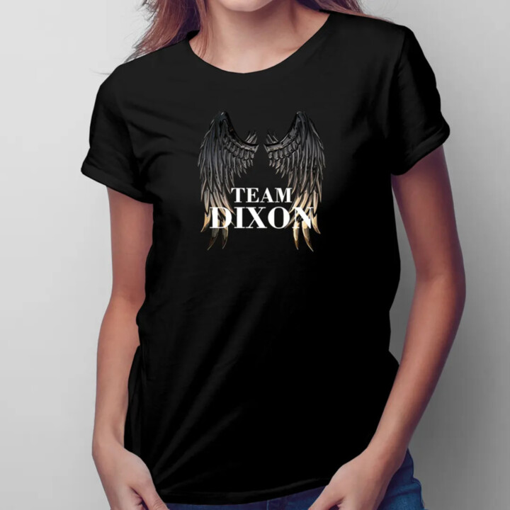 Team Dixon - dámské tričko s motivem seriálu The Walking Dead