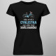 Jsem skvělá cyklistka, ale jsem také skvělá babička - dámské tričko s potiskem