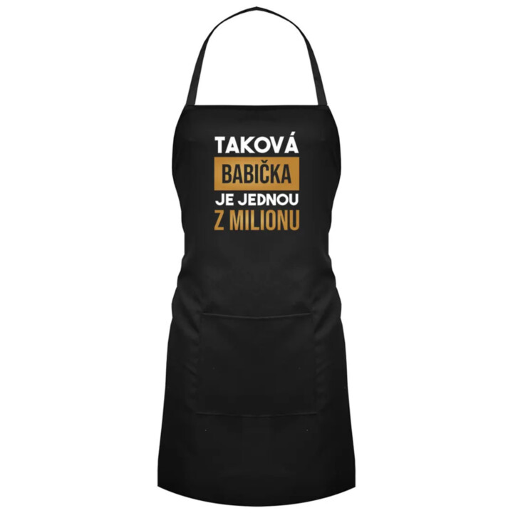 Taková babička je jednou z milionu - zástěra