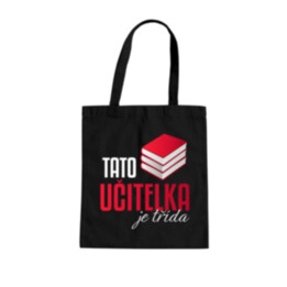 Tato učitelka je třída - taška s potiskem