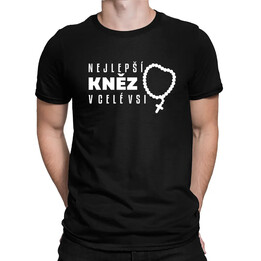 Nejlepší kněz v celé vsi - pánské tričko s potiskem