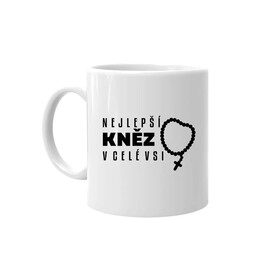 Nejlepší kněz v celé vsi - hrnek s potiskem