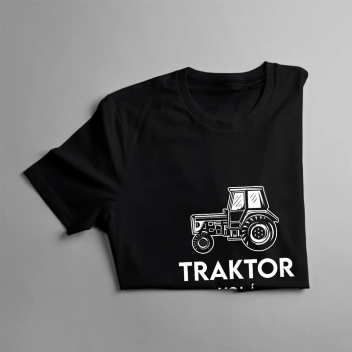 Traktor volá - pánské tričko s potiskem