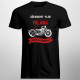 Můj důchodový plán: jízda na motorce (jméno) - pánské tričko s potiskem - personalizovaný produkt