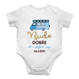 Moje první vánoce - dětské body s potiskem
