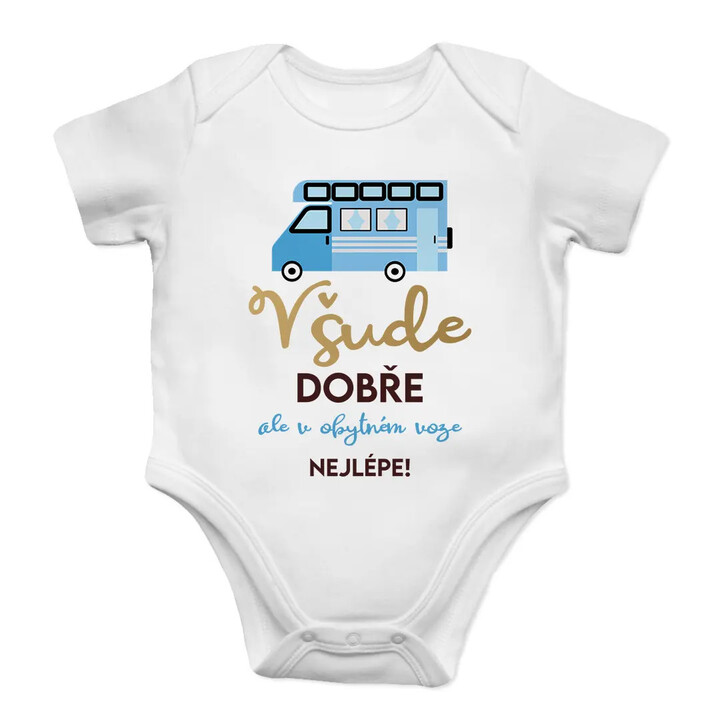Moje první vánoce - dětské body s potiskem
