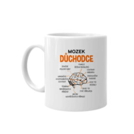 Mozek důchodce - hrnek s potiskem