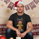 Veselé Vánoce - perníček - pánské tričko s potiskem