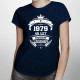 1979 Narození legendy 45 let - dámské tričko s potiskem
