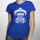 1969 Narození legendy 55 let - dámské tričko s potiskem