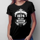 1974 Narození legendy 50 let - dámské tričko s potiskem