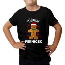 Vánoční perníček - dětské tričko s potiskem