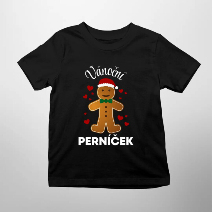 Vánoční perníček - dětské tričko s potiskem
