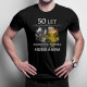 1974 - 50 let života slunečního paprsku v kombinaci s malým hurikánem - pánské tričko s potiskem