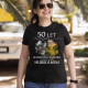 1974 - 50 let života slunečního paprsku v kombinaci s malým hurikánem - dámské tričko s potiskem