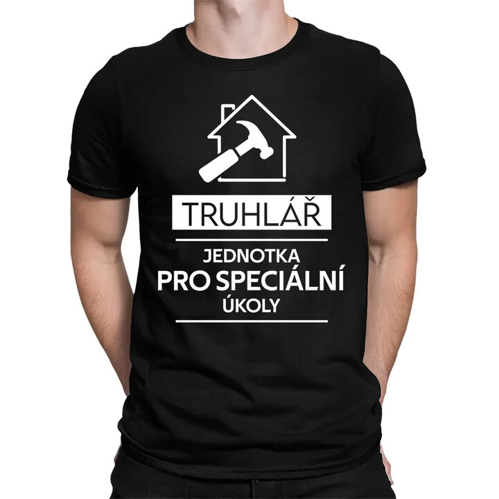 Truhlář - jednotka pro speciální úkoly - pánské tričko s potiskem