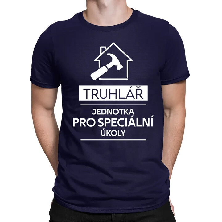 Truhlář - jednotka pro speciální úkoly - pánské tričko s potiskem