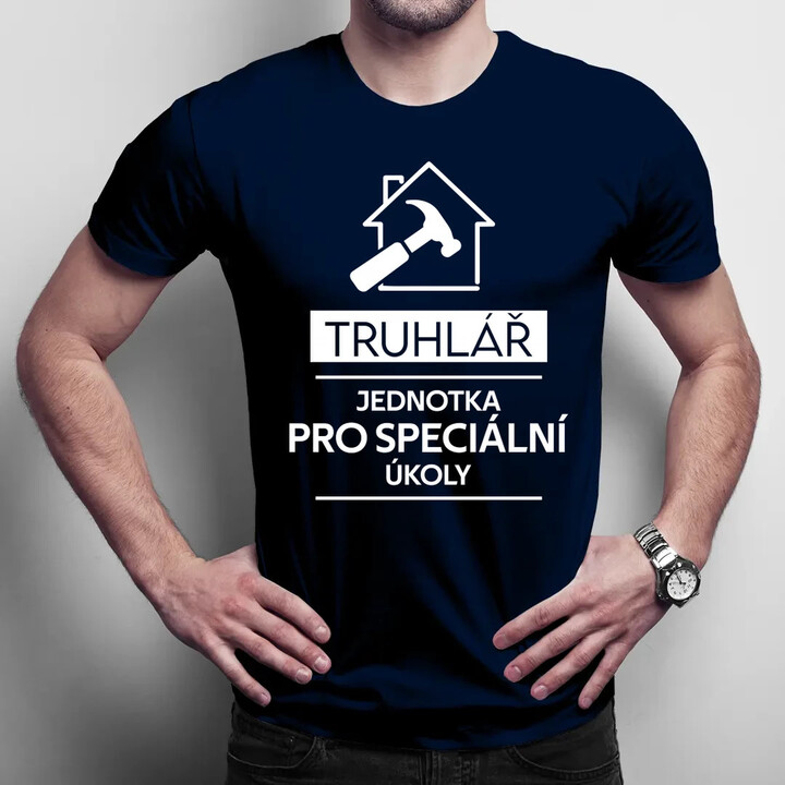 Truhlář - jednotka pro speciální úkoly - pánské tričko s potiskem