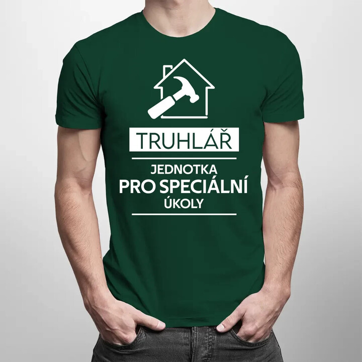 Truhlář - jednotka pro speciální úkoly - pánské tričko s potiskem