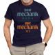 Špatný mechanik hádá, dobrý mechanik ví - pánské tričko s potiskem