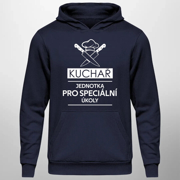 Kuchař - jednotka pro speciální úkoly - pánská mikina s potiskem