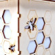 Včelí úl - dřevěná lampa jako dárek pro včelaře