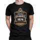 50 let - Narození legendy 1974 - pánské tričko s potiskem