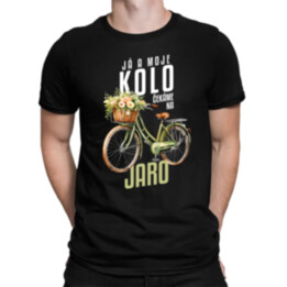 Já a moje kolo čekáme na jaro - pánské tričko s potiskem
