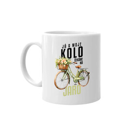 Já a moje kolo čekáme na jaro - hrnek s potiskem