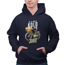Já a moje kolo čekáme na jaro - pánská mikina s potiskem