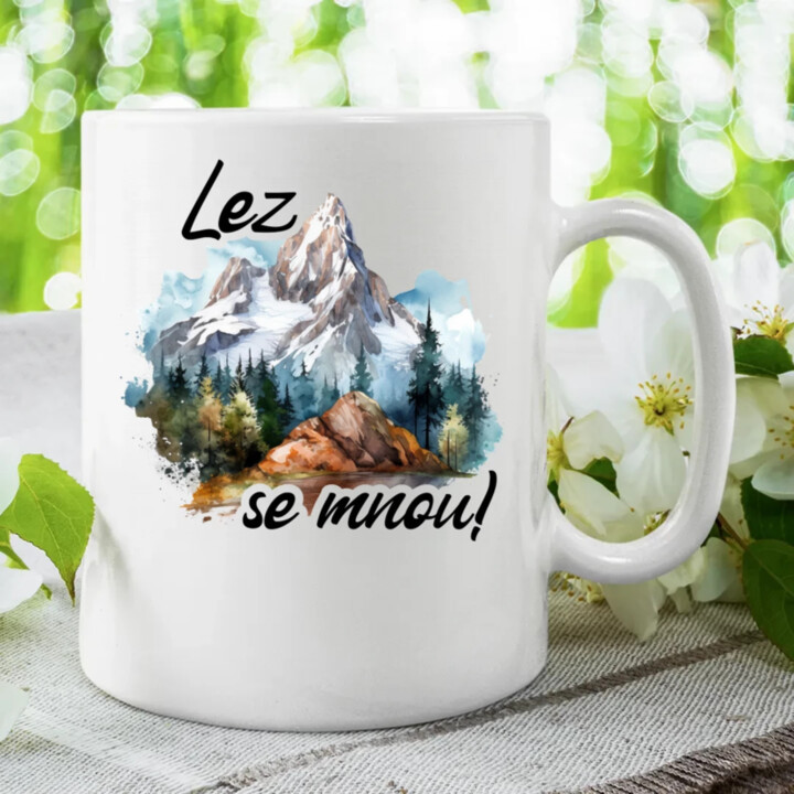 Lez se mnou! - hrnek s potiskem