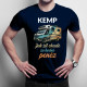 Kemp - jak žít chudě za hodně peněz - pánské tričko s potiskem