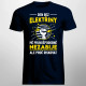 Den bez elektřiny mě pravděpodobně nezabije - pánské tričko s potiskem