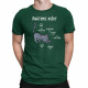 Anatomie kočky - pánské tričko s potiskem