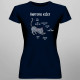Anatomie kočky - dámské tričko s potiskem