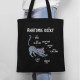 Anatomie kočky - taška s potiskem