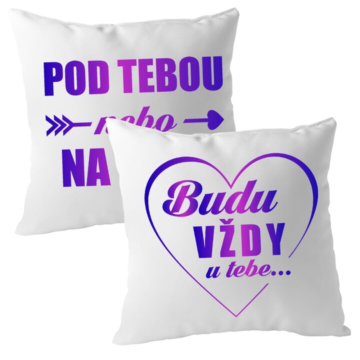 Budu vždy u tebe - polštář