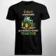 Štěstí si nekoupíš, ale můžeš si koupit traktor - pánské tričko s potiskem