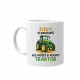 Štěstí si nekoupíš, ale můžeš si koupit traktor - hrnek s potiskem