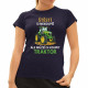 Štěstí si nekoupíš, ale můžeš si koupit traktor - dámské tričko s potiskem