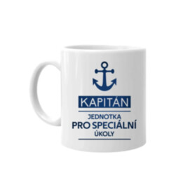 Kapitán - jednotka pro speciální úkoly  - hrnek s potiskem